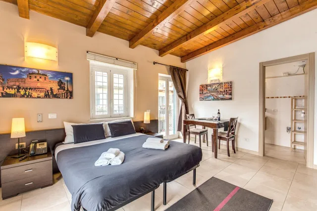 Studio, Terrace, Attic، Aurelia Vatican Apartments 4/7