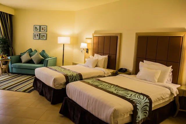 Garden, Standard, Double Bed, Lateral Side Sea View, TOLIP TABA RESORT AND SPA 1/3