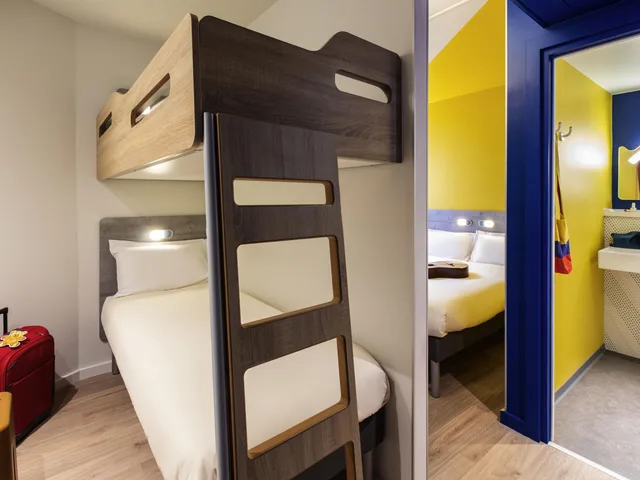 غرفة عائلية، ibis budget Strasbourg Centre Republique 2/4