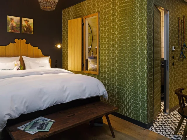 غرفة بسرير كينج، 25hours Hotel The Royal Bavarian 5/9