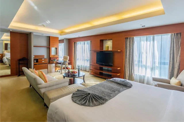 جناح بزنس بسرير كوين، Guo Ji Yi Yuan Hotel Beijing 2/2