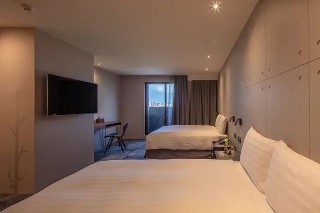 غرفة ديلوكس رباعية بسريرين مزدوجين، Roaders Plus Hotel Theme 2/4