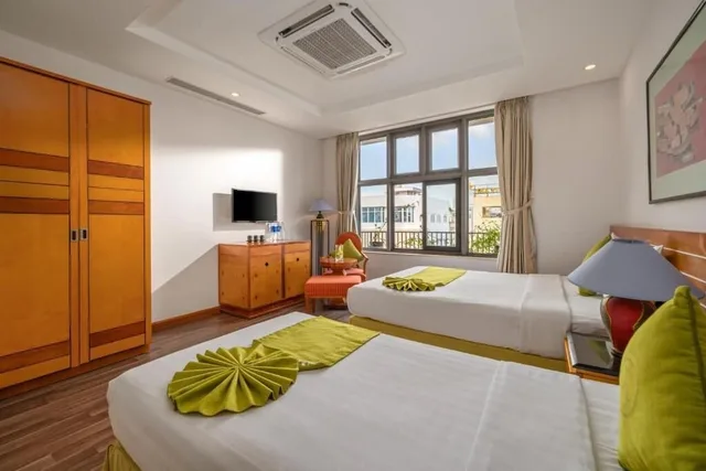 استوديو بانورامي بسرير كوين وسرير فردي بإطلالة على المدينة، La Maison De Hang 1/7