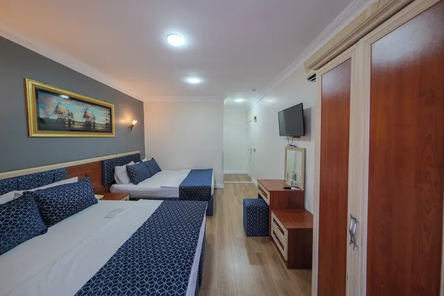 غرفة عائلية بسريرين مزدوجين، Grand Hotel Palmiye 6/10