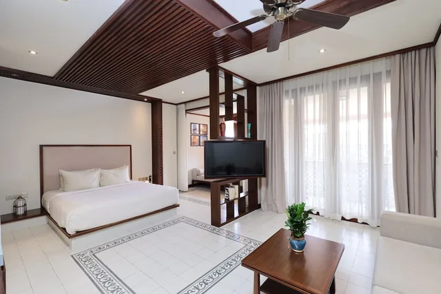جناح تنفيذي بسرير مزدوج أو سريرين منفصلين، Almanity Hoi An Resort & Spa 3/7