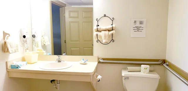 غرفة بسرير مزدوج لذوي الإعاقة، Berlin Heritage Inn 2/5