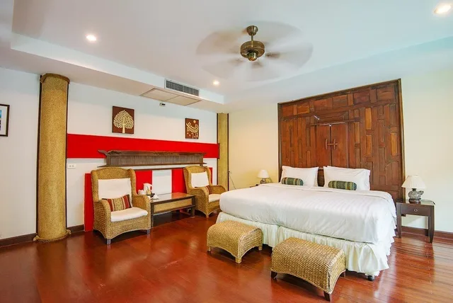 غرفة قياسية بسرير كينج، RedDoorz Plus Evergreen Boutique Hotel 3/6