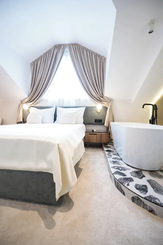 غرفة بريميير بسرير مزدوج، Hotel Bohemian Garni 2/4