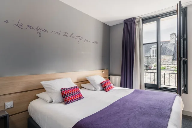 غرفة كومفورت بسرير مزدوج، The Originals Boutique Hotel Du Chateau Dinan 2/6