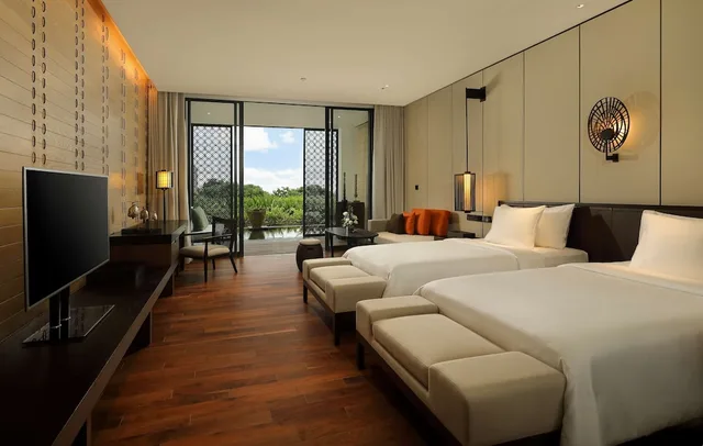 غرفة ديلوكس بسرير كينج بشرفة، Radisson Blu Bali Uluwatu 8/10