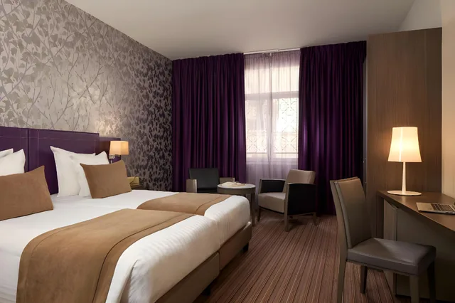 غرفة ديلوكس بسرير مزدوج، Timhotel Opera Blanche Fontaine 1/2
