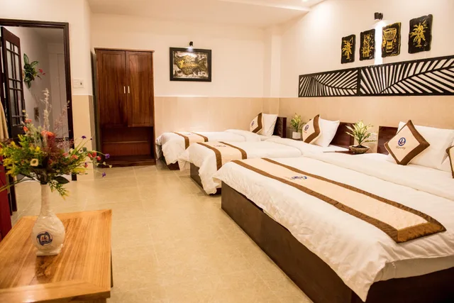 غرفة عائلية بشرفة، Ngo House 2 Villa 1/1