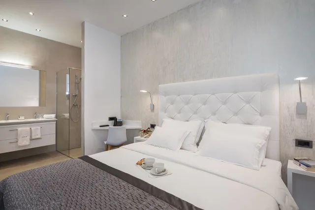 شقة بسريرين كينج بإطلالة على البحر مع أريكة، Marina Baotic Apartments 4/6