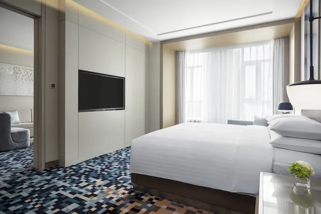 جناح تنفيذي بسرير كينج بإطلالة على المدينة، Courtyard By Marriott Shanghai Minhang 2/3