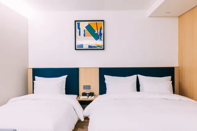 غرفة عائلية بسرير مزدوج وسرير فردي، Hound Hotel Busan Station 5/10