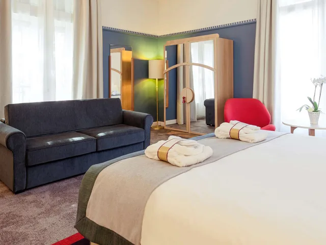 غرفة بريميوم بريفيليج بسرير كوين مع أريكة، Mercure Lyon Centre Chateau Perrache 4/9