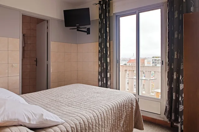 غرفة كومفورت مزدوجة بشرفة، Hotel de la Comete 2/6