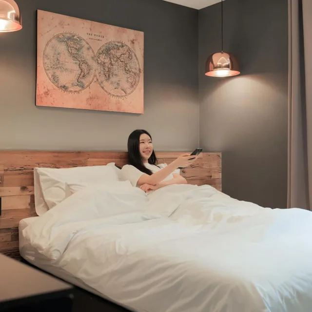 Standard, Double Bed, Hotel Yaja Jeongwang 5/9