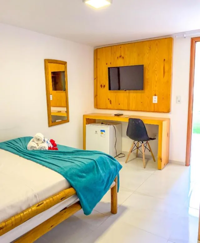 غرفة بشرفة مفردة بسرير مزدوج، Obah Village 1/1