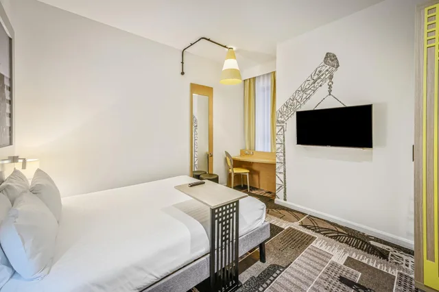 غرفة بسرير كوين لذوي الإعاقة، ibis Styles Glasgow Centre George Square 4/9
