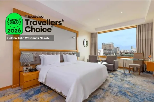 غرفة قياسية بسرير كوين، Golden Tulip Westlands Nairobi 1/1