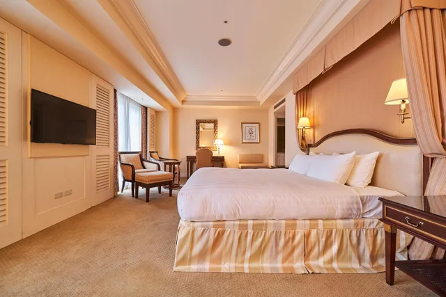 غرفة ديلوكس بسرير مزدوج بشرفة، Hotel Grand Tiara Anjo 5/7