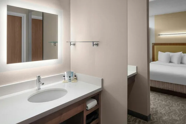 استوديو بسريرين كوين في طابق مرتفع، Springhill Suites Pittsburgh Southside Works 2/7
