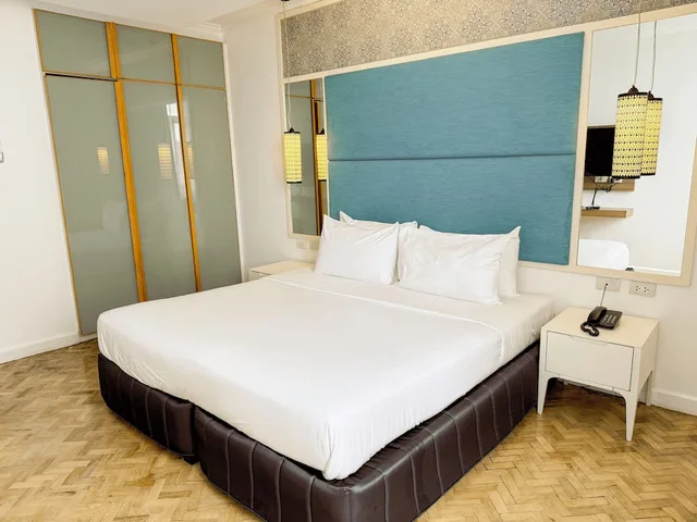 غرفة عائلية بسرير كوين وسرير فردي بغرفتي نوم، Parque Espana Residence Hotel 2/3