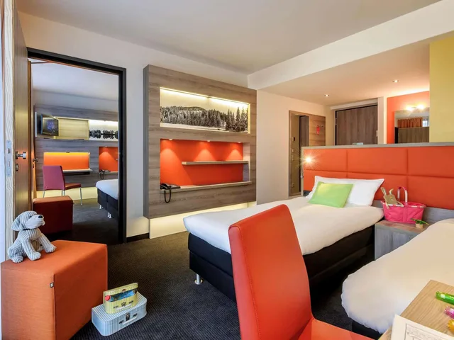 غرفة بسريرين منفصلين، Ibis Styles Nagold Schwarzwald 3/10