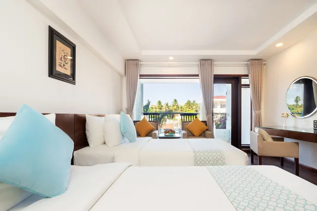 غرفة سوبيريور بسرير كينج بإطلالة على المدينة، Hoang Ngoc Beach Resort 6/10