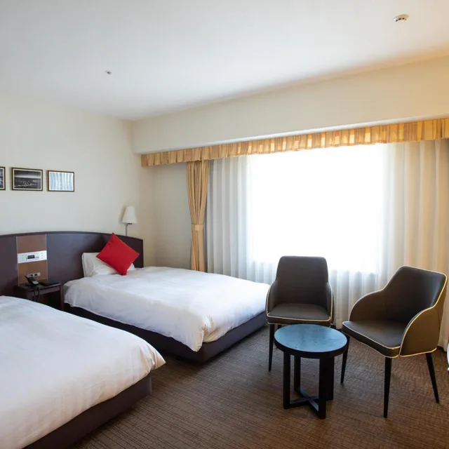 غرفة قياسية بسريرين منفصلين، Hotel Resol Hakodate 2/8