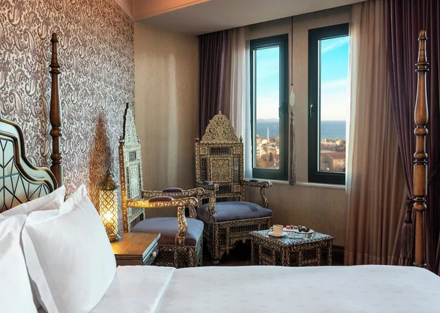 Suite, French Bed, Sea View, Corner، Ajwa Sultanahmet Hotel 5/7