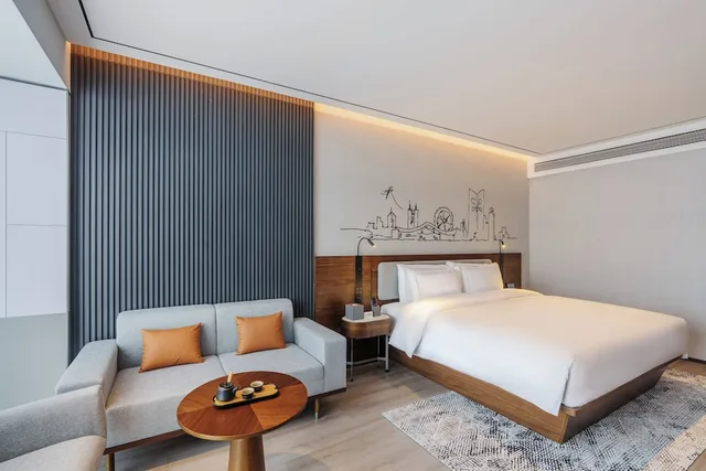 غرفة كومفورت بسرير كينج، UrCove by Hyatt Weifang City Center 1/4