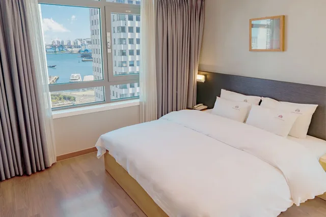 غرفة قياسية بسرير مزدوج، Central Park Hotel Busan 1/8