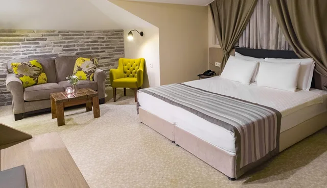 لوفت ديلوكس بسرير كوين بإطلالة على الجبل، Mata Butik Hotel 1/4