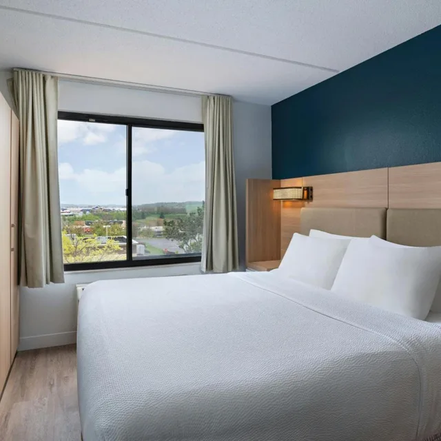 جناح بسرير كينج مع سرير سحّاب إضافي مع أريكة، SpringHill Suites Pittsburgh Washington 1/3