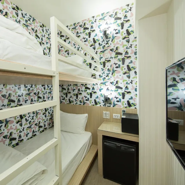 غرفة بسرير بطابقين، MORWING HOTEL - CULTURE VOGUE 7/8