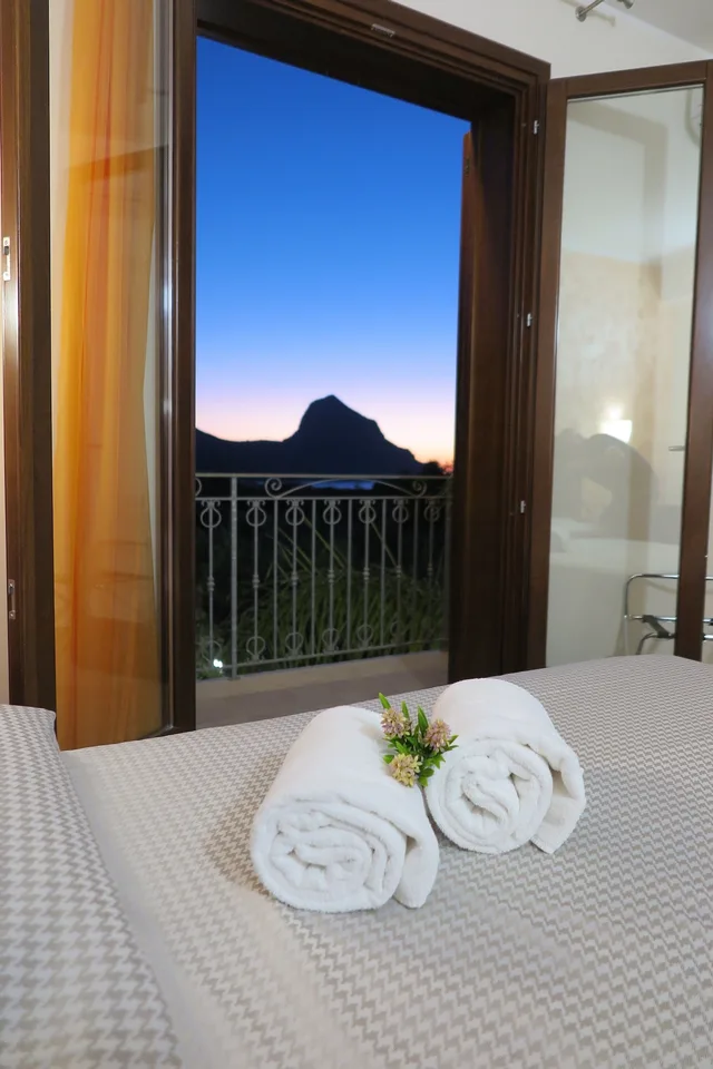 غرفة سوبيريور بسرير مزدوج بإطلالة على البحر، Trigrana Vacanze Hotel 4/6