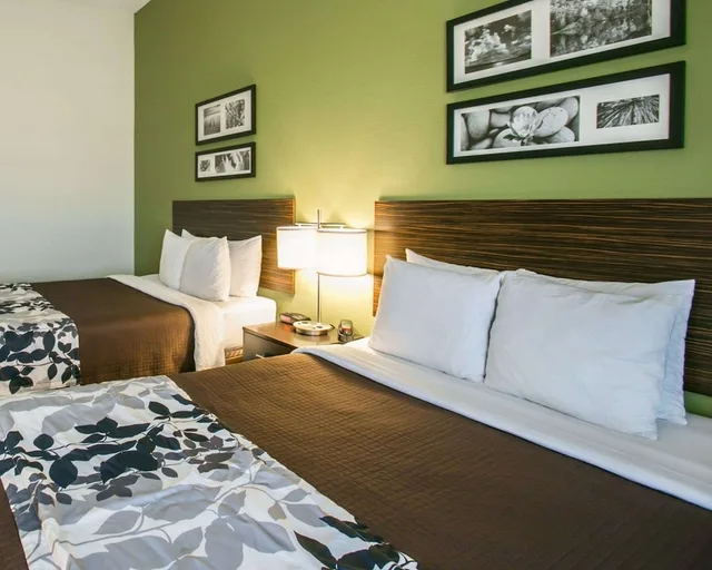 غرفة قياسية بسريرين كوين، Sleep Inn & Suites Dripping Springs - Austin Area 3/4