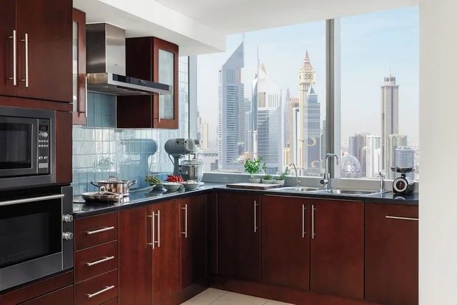 إقامة بسرير فردي بغرفتي نوم بجاكوزي، Jumeirah Living - World Trade Centre Residence 9/9