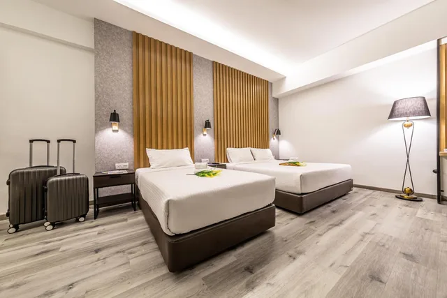 غرفة ديلوكس عائلية، Thy Executive Hotel 4/8