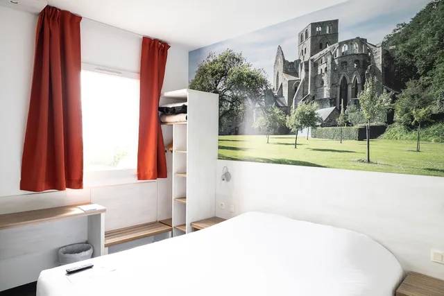 غرفة كومفورت بسرير مزدوج أو سريرين منفصلين، Brit Hotel Confort Saint-Lo 2/5