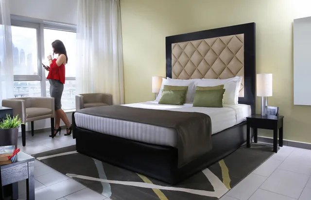 شقة تنفيذية بسرير كينج بغرفة نوم واحدة، Citadines Metro Central Dubai Ex Auris Metro Central Hotel Apartments 9/10