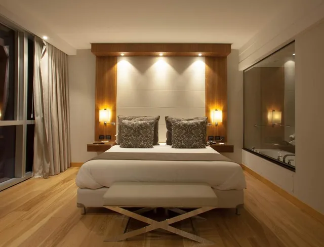 جناح فاخر بانورامي بسرير مزدوج بإطلالة، PUERTO NORTE DESIGN HOTEL 1/3
