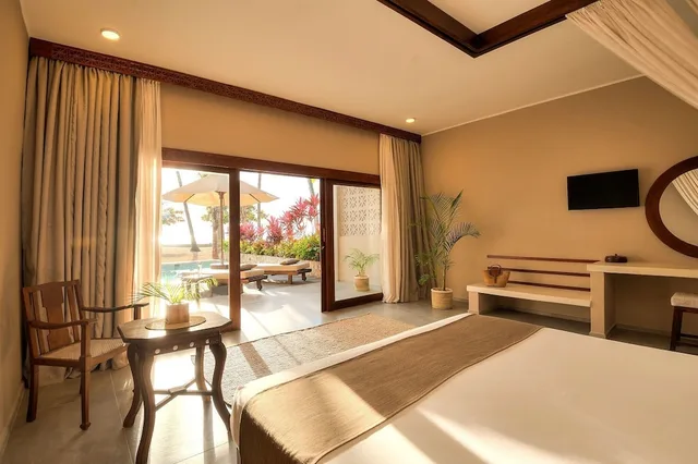 Beach Villa, Twin Beds, Sea Front, with Pool، Diamonds Mapenzi Beach Zanzibar 4/7