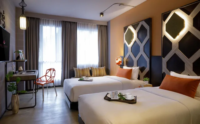 غرفة سوبيريور بسرير مزدوج أو سريرين منفصلين بإطلالة على الحديقة، Ae Lana Chiang Mai Eclectic 5/10