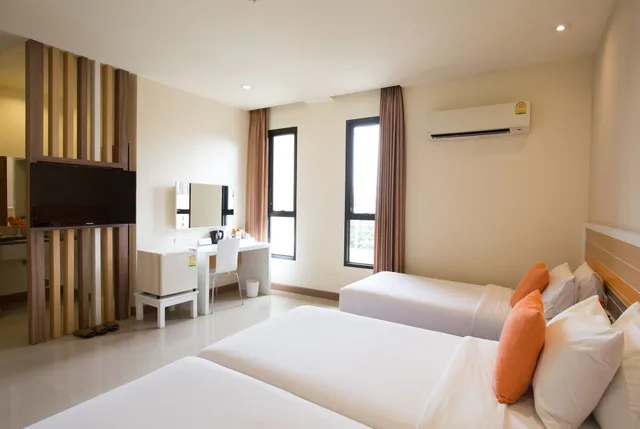 غرفة ثلاثية بثلاثة أسرّة، Imm Hotel Thaphae Chiang Mai 1/4
