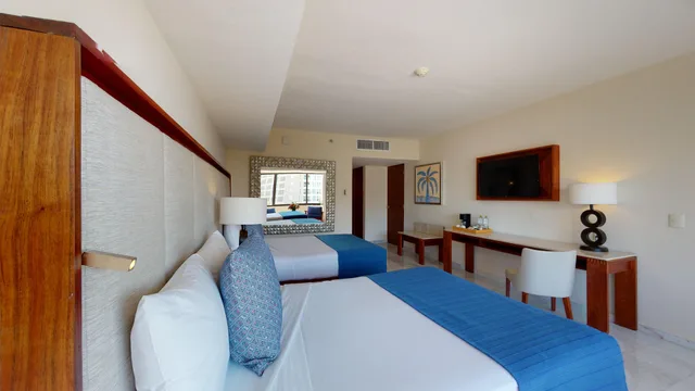 غرفة سوبيريور رباعية بإطلالة، Park Royal Beach Cancun - All Inclusive 2/4