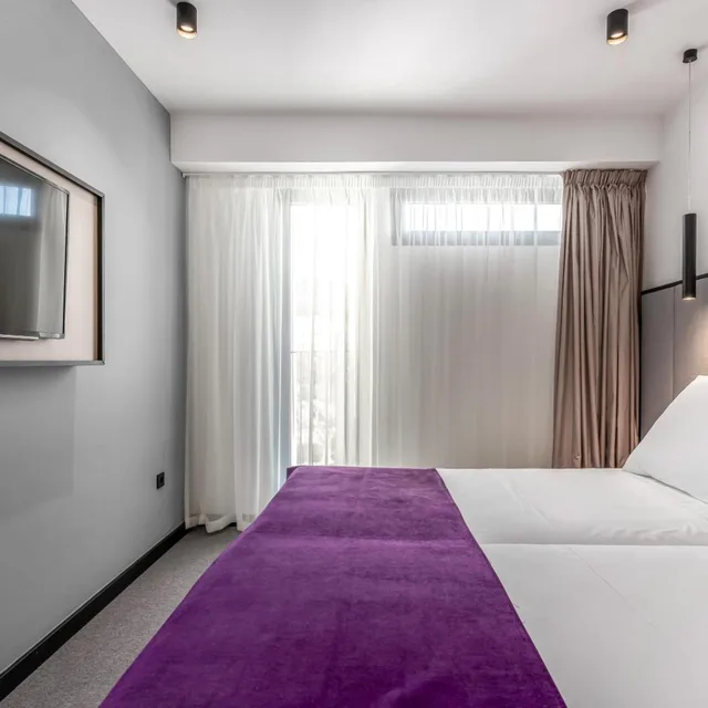 غرفة بسرير مزدوج أو سريرين منفصلين مع سرير إضافي، Hotel Ad Turres 10/10