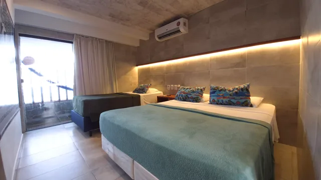 غرفة عائلية بسريرين مزدوجين، Vila do Mar by GoldMen Hospitality 2/5
